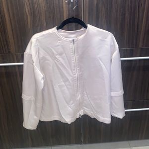 Reiss Silky zip up jacket